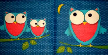 015 Eulen - 3-lagig - Atelier